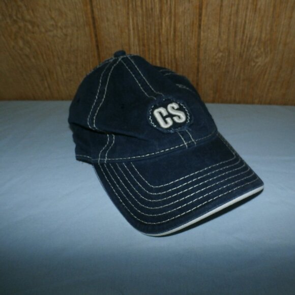 Authentic Cutty Sark Blended Scotch Whisky Men's Blue Denim Logo Baseball Hat - Picture 2 of 11